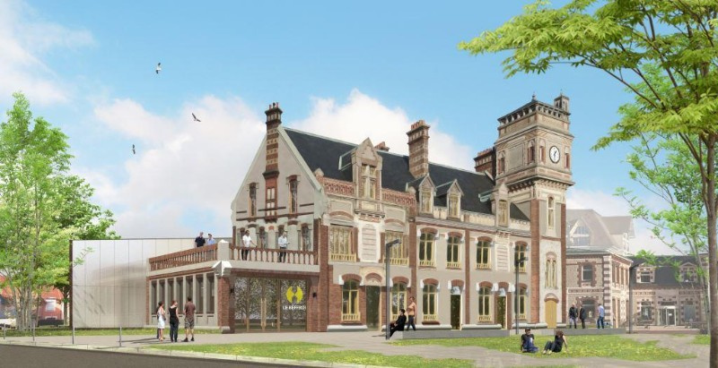 Réhabilitation de l'ancien Beffroi en Centre Régional des Arts des marionnettes & École de Musique Intercommunale à Dives sur Mer (14)