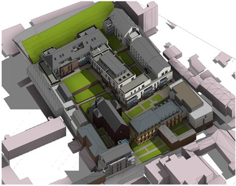 Réhabilitation (27 logements) et Construction (97 logements) d’un ensemble de logements Rue Joyeuse à Rouen